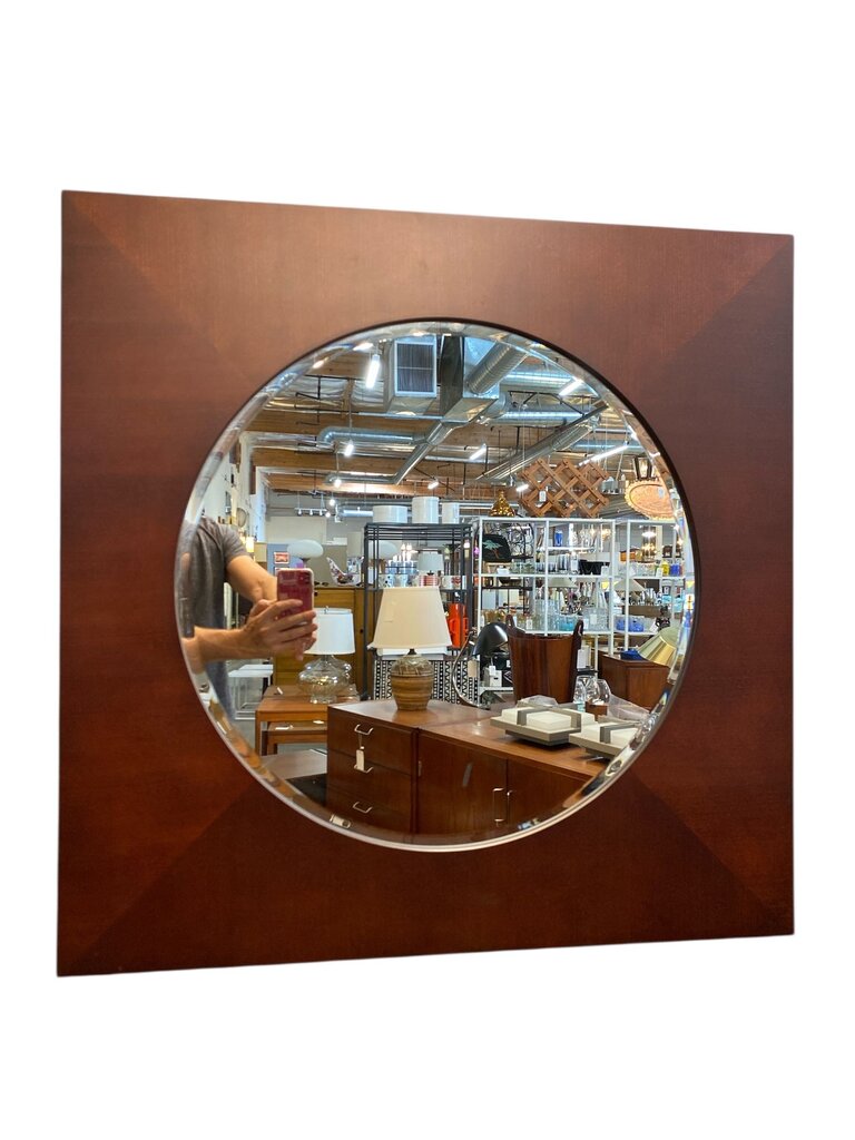 Baker Furniture Round Mirror
