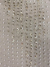 22" Beaded Pillow with Down Insert