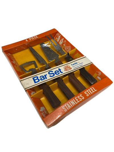 Mid Century Rosewood Bar Tools
