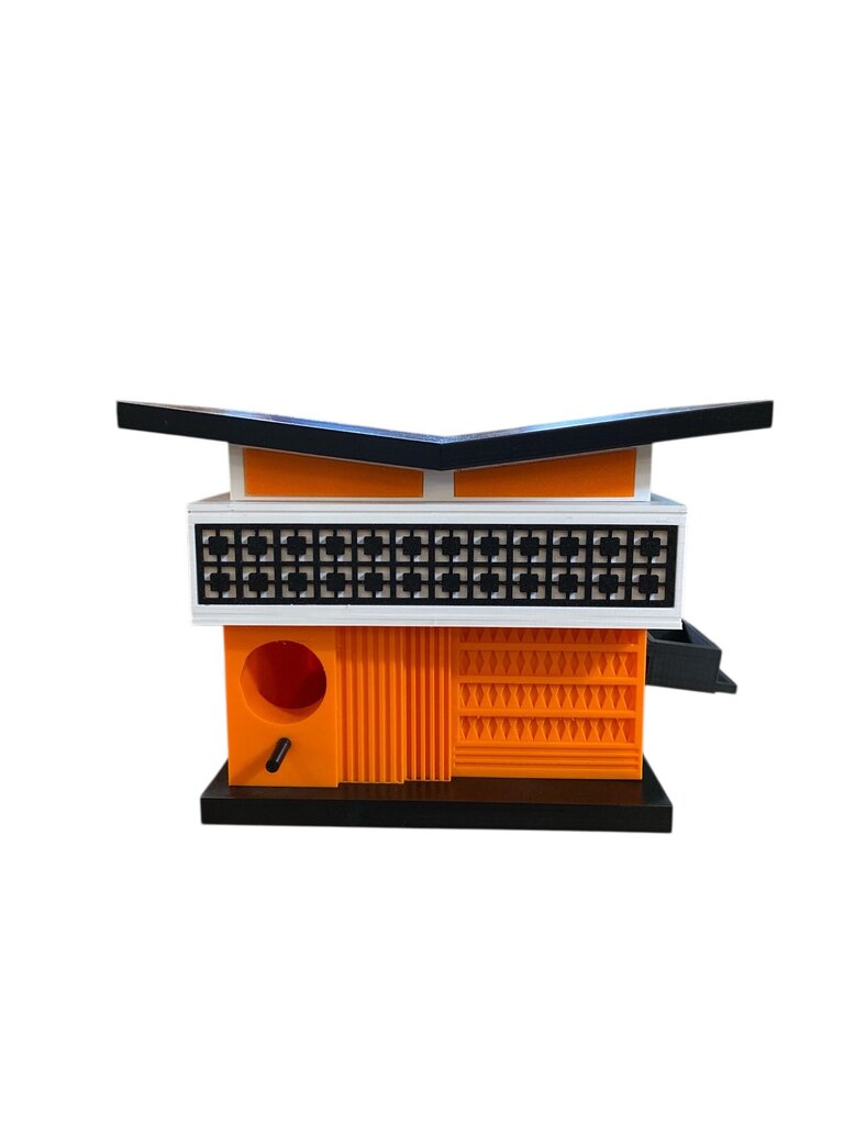 Park Place Mid Century Modern Birdhouse Feeder