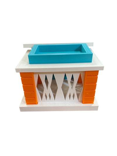 Mid Century Modern Birdhouse the Addison Retro Decor Feeder