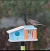 Mid Century Modern Birdhouse the Addison Retro Decor Feeder