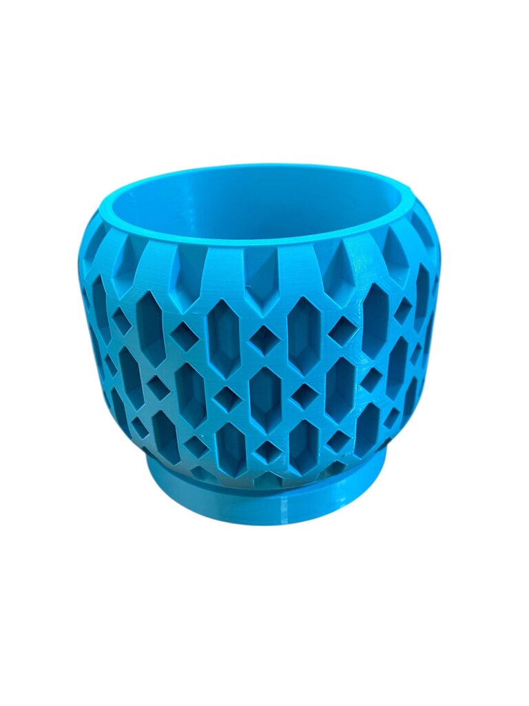 Nexar Retro Style Mid Century Diamond Planter Retro Decor - Medium