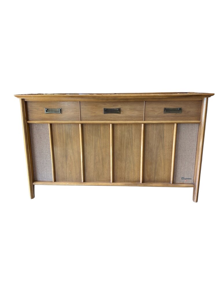 Mid Century MAGNAVOX Stereophonic High Fidelity Record Changer Player Stereo Console