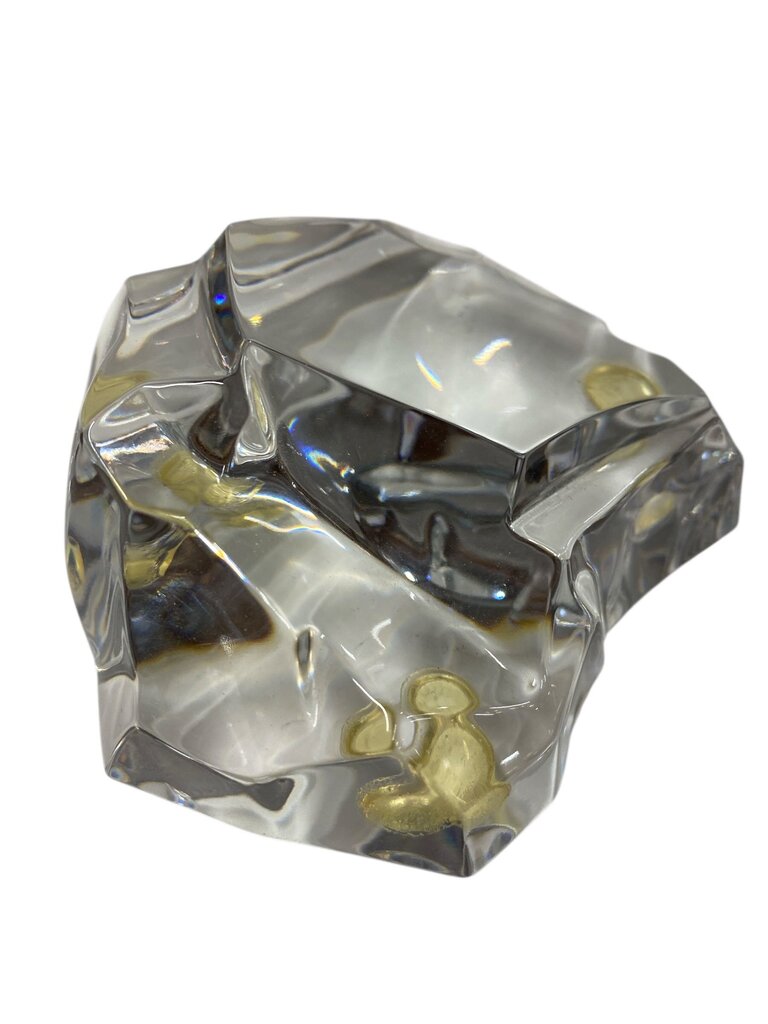 Val st Lambert Crystal Paperweight