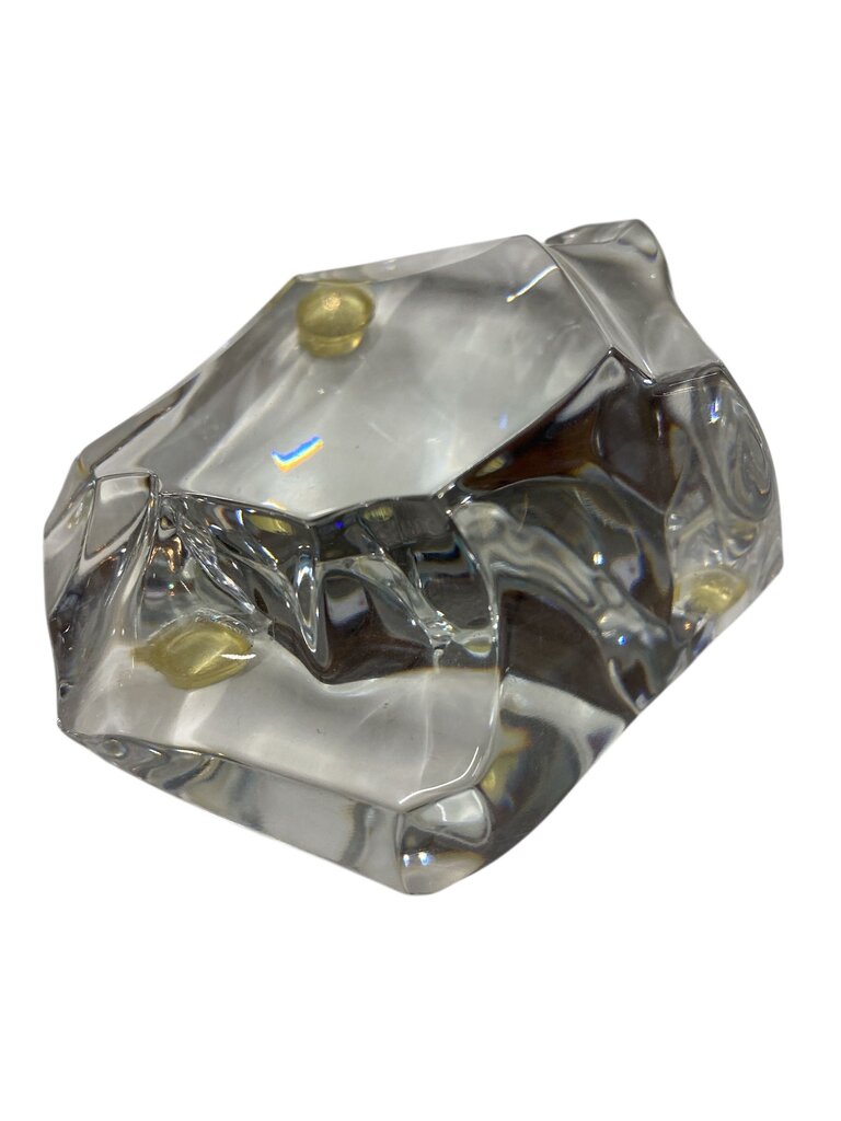 Val st Lambert Crystal Paperweight