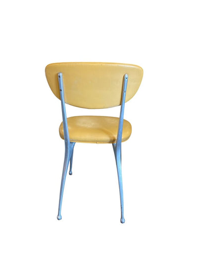Mid Century Shelby Williams 1950's Aluminum Gazelle Dining Chairs (Set of 4)