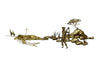 Bijan Pebble Beach Golfer in Brass - Signed 1980