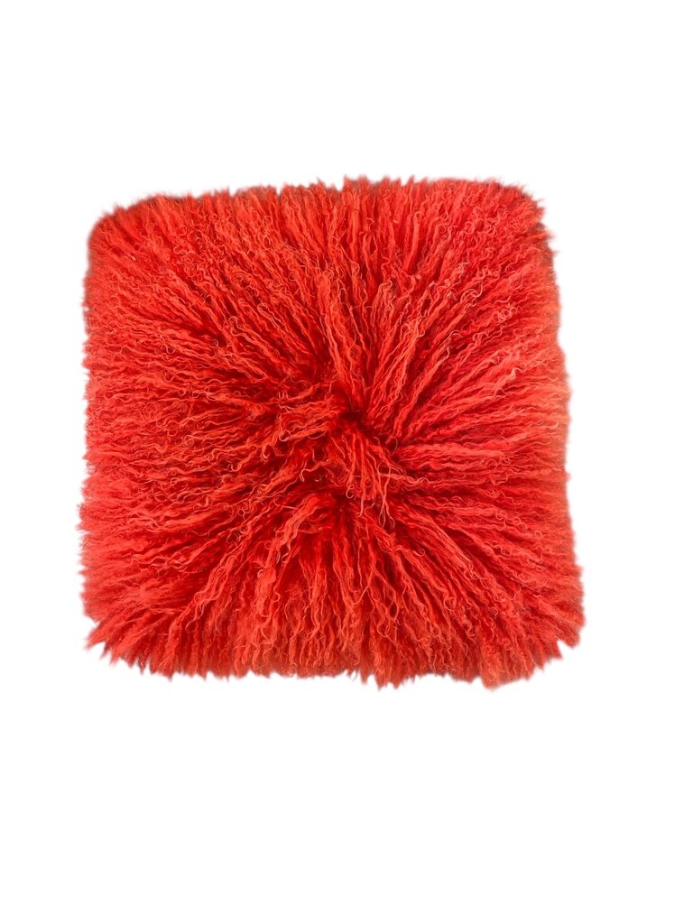 Mongolian Lamp Fur Pillow