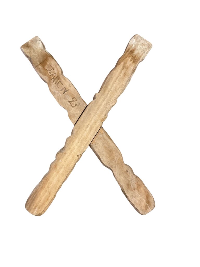 Vintage Indigenous African Tribal Sculpture Representing Balance