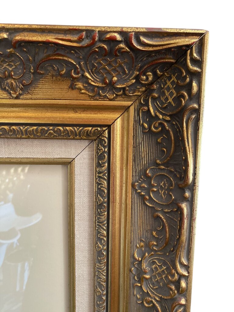 Vintage 1938 Gilded Frame Movie Poster There's Always A Woman