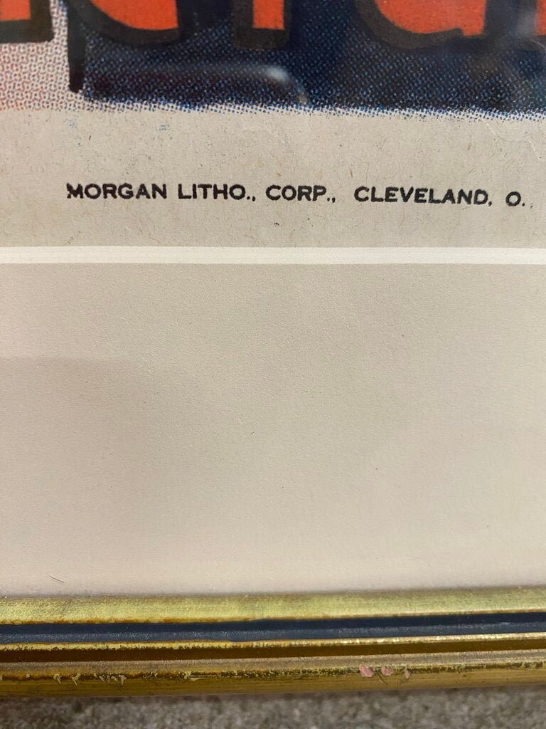 Vintage 1938 (There's That Woman Again) Comedy Film Gilded Gold Famed Movie Poster