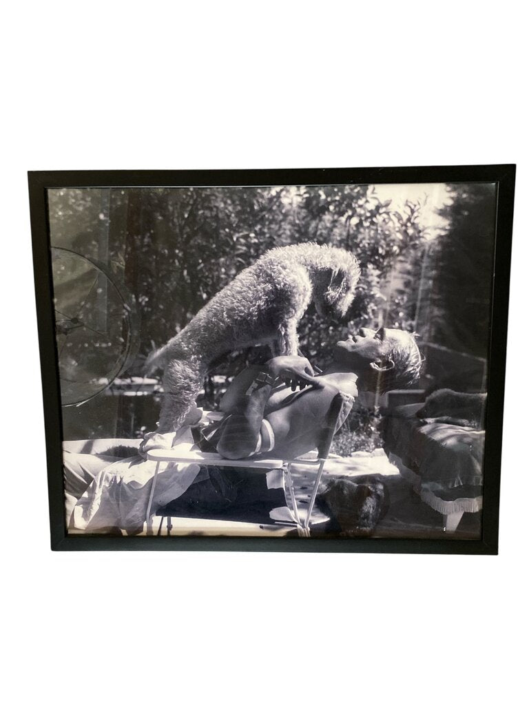 Vintage Framed Photo of 1931 Original Frankenstein with British Actor (Boris Karloff)