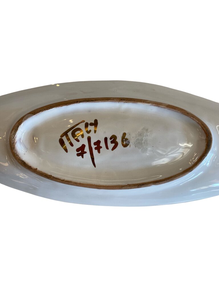 Bitossi Seta Mid Century Italian Ceramic Catch All