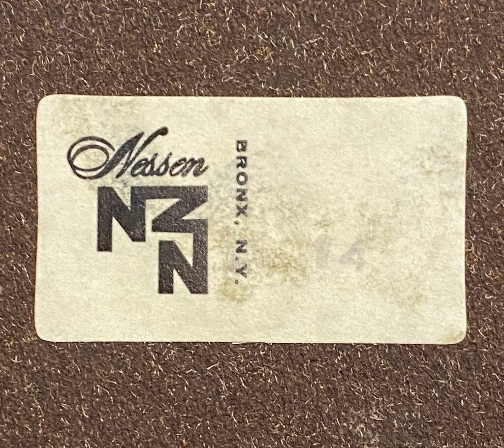 Walter Von Nessen Mid Century Pair of Bauhaus Chrome Table Lamps with Fully Restored Shades in White Linen (Set of 2)