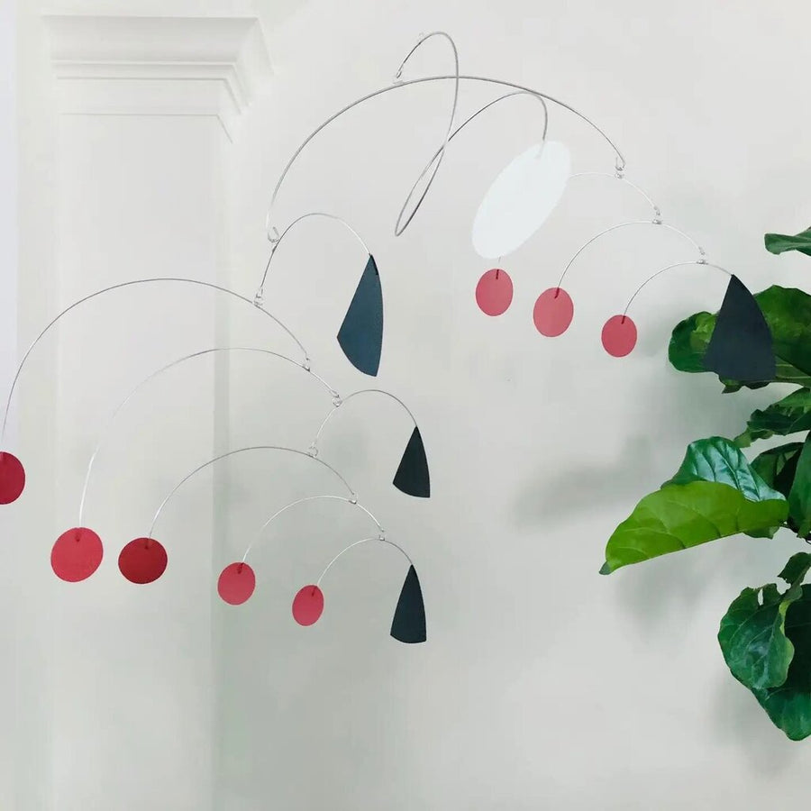 Red, Black & White Mobile