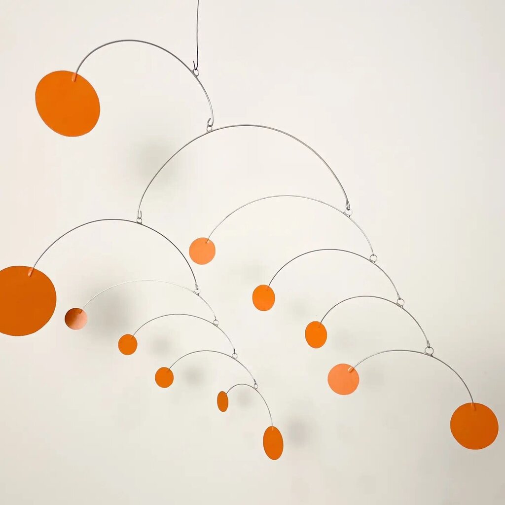 Mobile | Hanging Mobile | Orange Circles | Orange Mobile