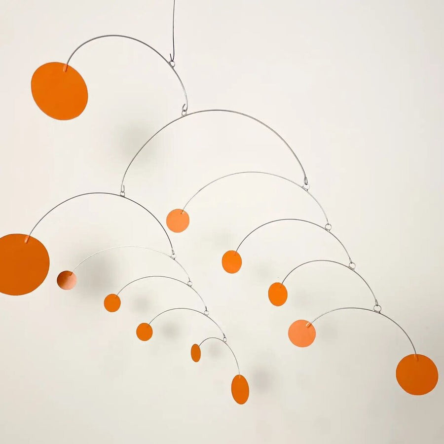 Mobile | Hanging Mobile | Orange Circles | Orange Mobile
