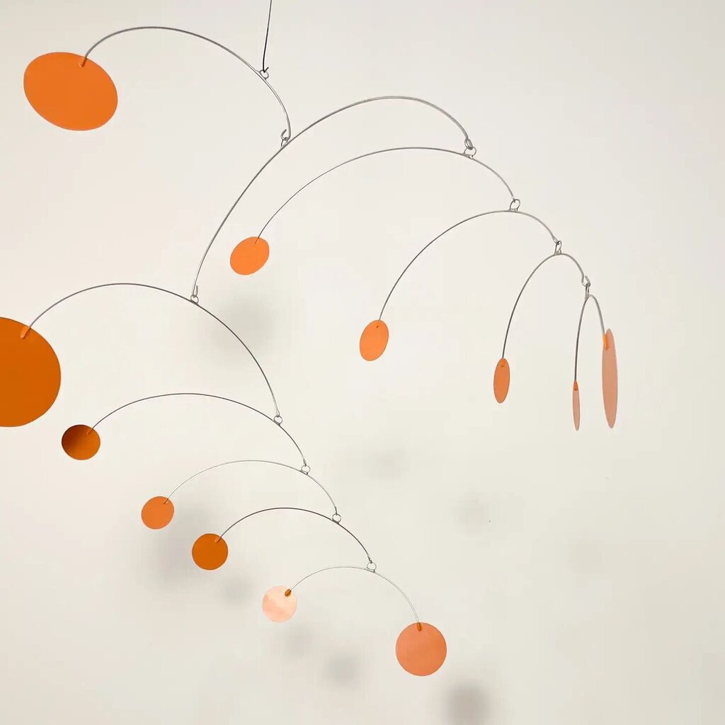 Mobile | Hanging Mobile | Orange Circles | Orange Mobile