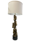Richard Barr Monumental Pair of Brutalist Lamps (Set of 2)