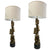 Richard Barr Monumental Pair of Brutalist Lamps (Set of 2)