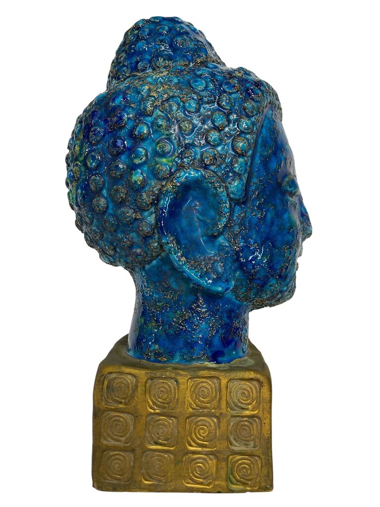 Bitossi Aldo Londi Rosenthal Mid Century Italian Ceramic Buddha (Extremely RARE)