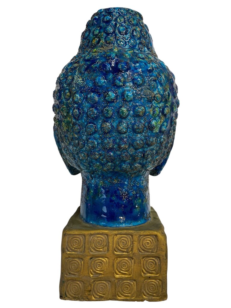 Bitossi Aldo Londi Rosenthal Mid Century Italian Ceramic Buddha (Extremely RARE)