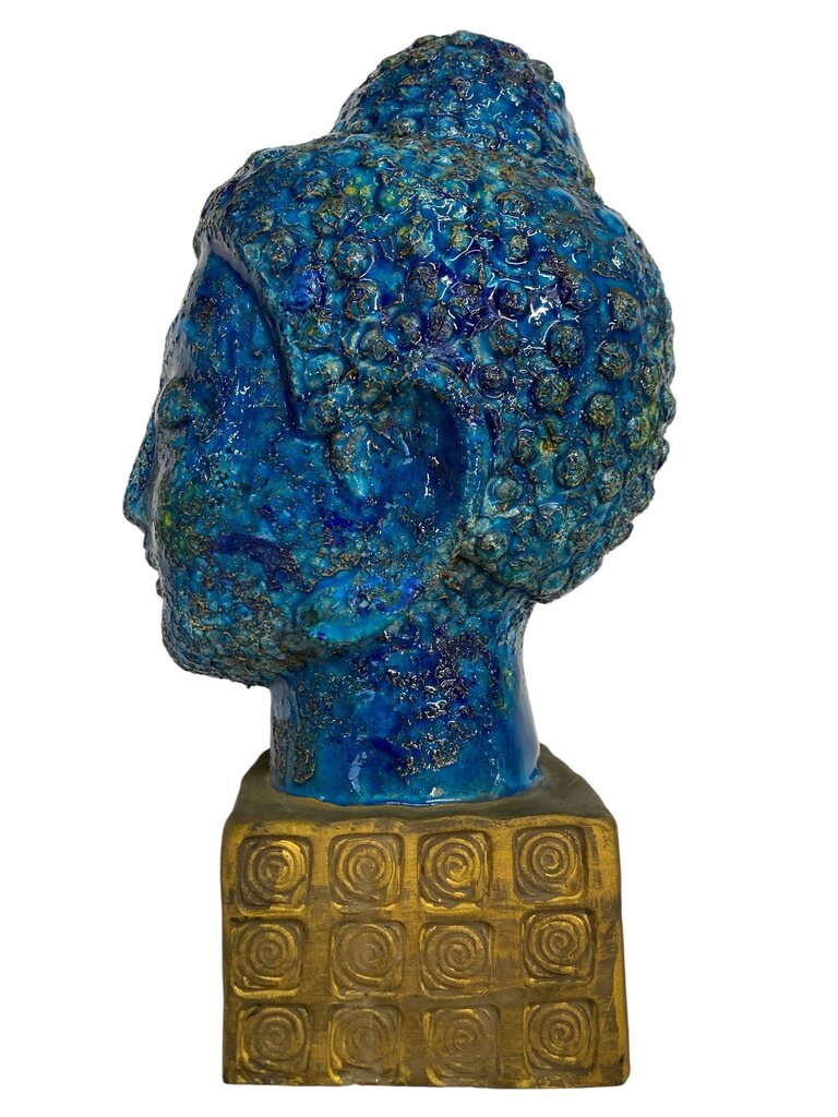 Bitossi Aldo Londi Rosenthal Mid Century Italian Ceramic Buddha (Extremely RARE)