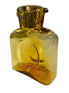 MCM Blenko Amber Double Spout Decanter