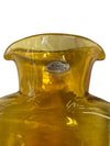 MCM Blenko Amber Double Spout Decanter