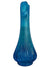 MCM L.E. Smith Light Blue 18" Swung Vase