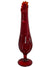 MCM Viking Art Glass Red 14" Stretch Vase