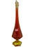 MCM Viking Mod Flame Orange 13.5" Swung Vase