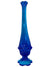 MCM Rare Blue Fenton Valencia Colonial 12" Swung Vase