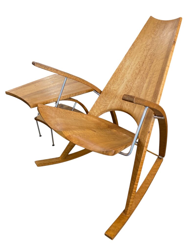 Leon Meyer Rocking Chair and Side Table 2-Piece Set