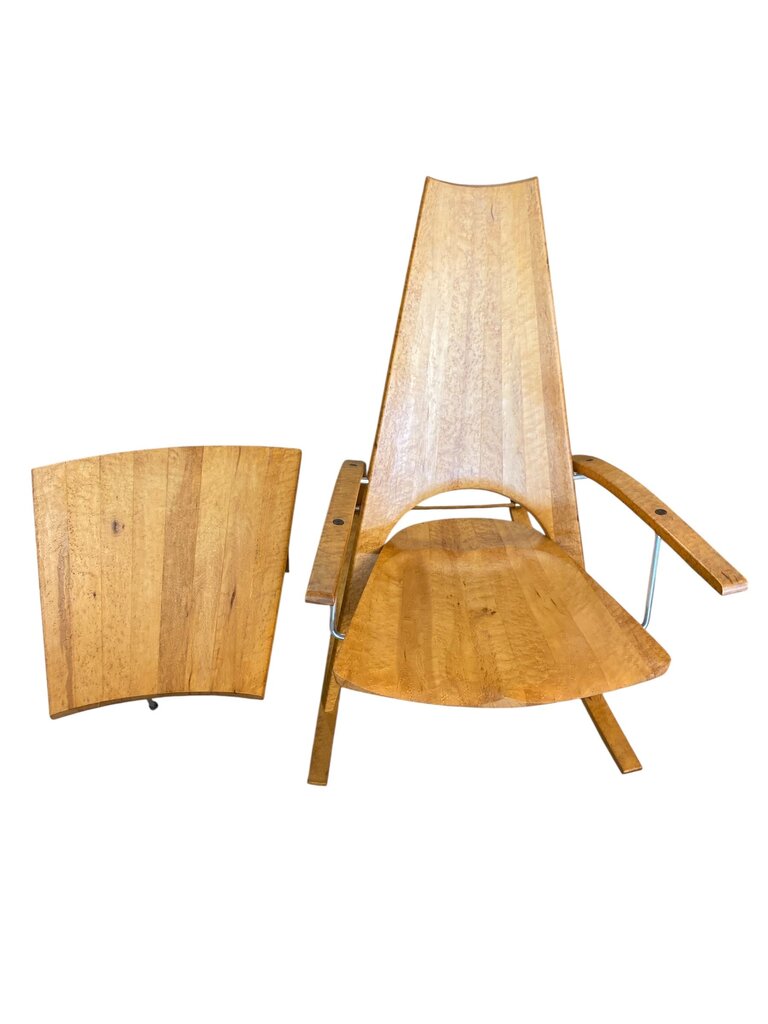 Leon Meyer Rocking Chair and Side Table 2-Piece Set