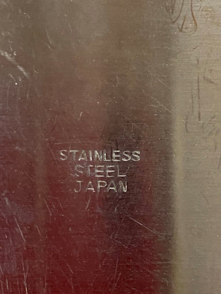 Danish Modern Mid Century Rosewood Tray and Cutting Board/Knife Set with Tile Insert