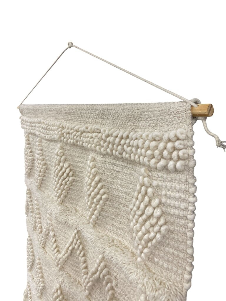 Mid Century Macrame Wall Hanging