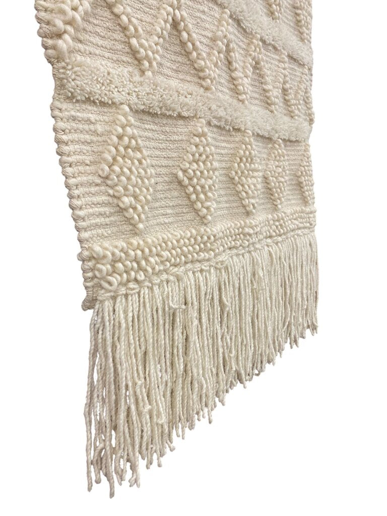 Mid Century Macrame Wall Hanging