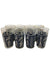 MCM Jeannette Glass Corinthian Greek Wedgewood Blue Tumblers - Set of 8