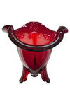 Retro Ruby Red Rocket Vase by New Martinsville