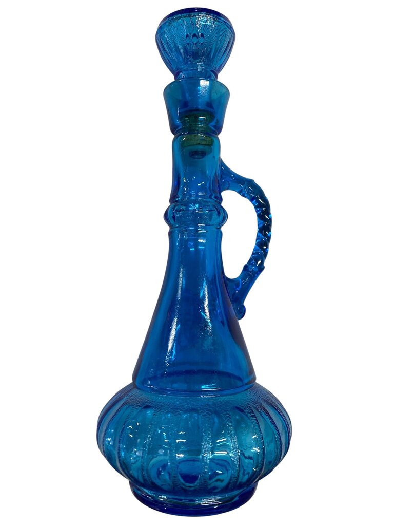 1973 Cerulean Blue Collectible Jim Beam Decanter