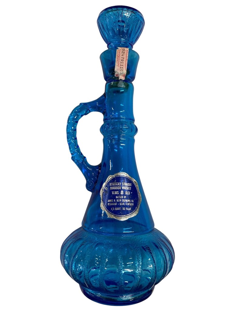 1973 Cerulean Blue Collectible Jim Beam Decanter