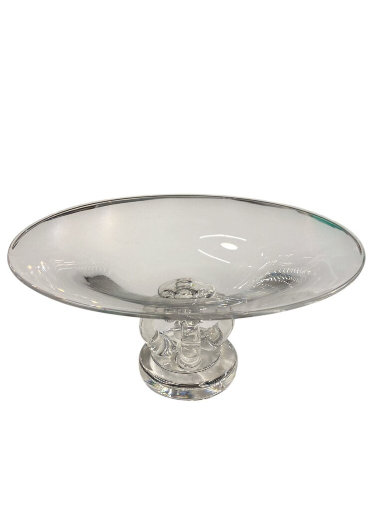 Steuben Glass Pedestal Fruit Bowl