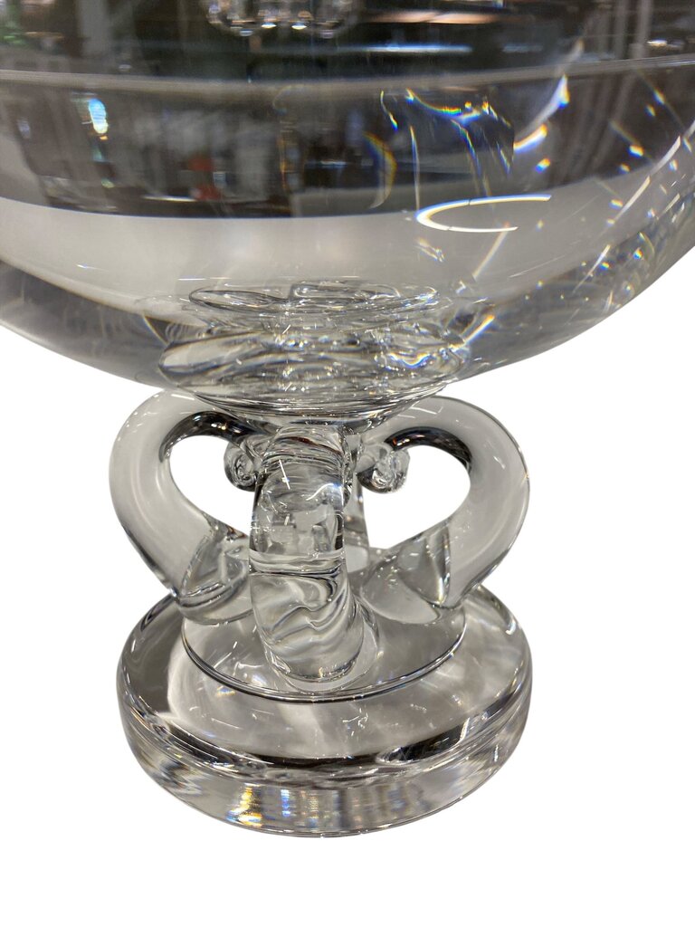 Steuben Glass Pedestal Fruit Bowl