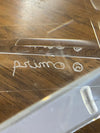 Monumental Primo Italy Signed Pair of Post Modern Lucite Lamps (Set of 2)