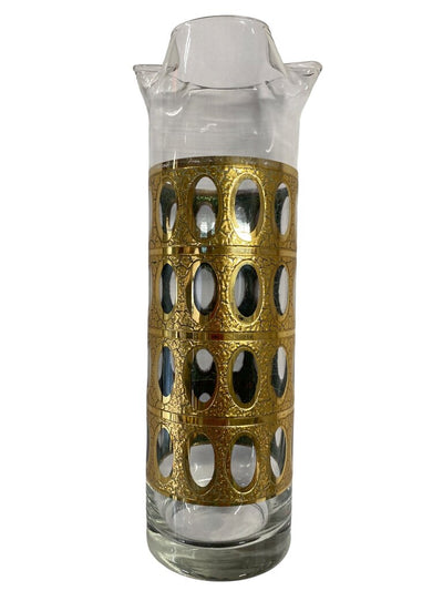 MCM Culver Pisa Decanter and Barware Set