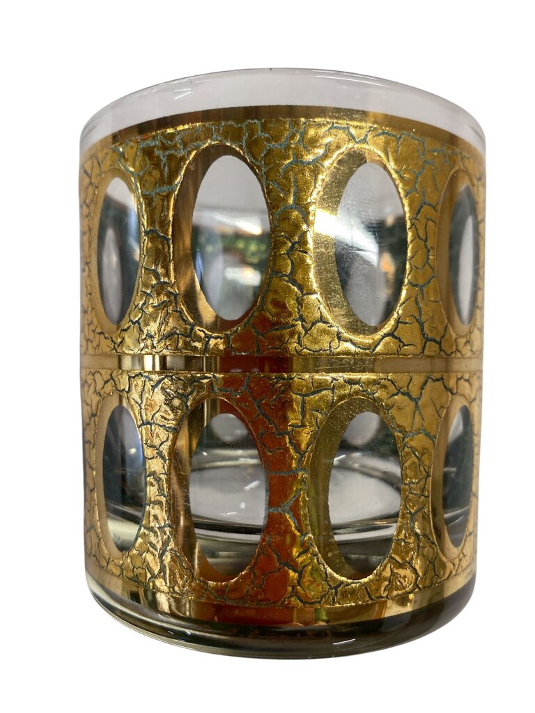 MCM Culver Pisa Decanter and Barware Set