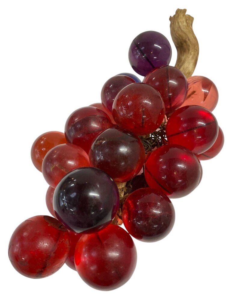 MCM Red/Purple/Blue Lucite Grape Cluster