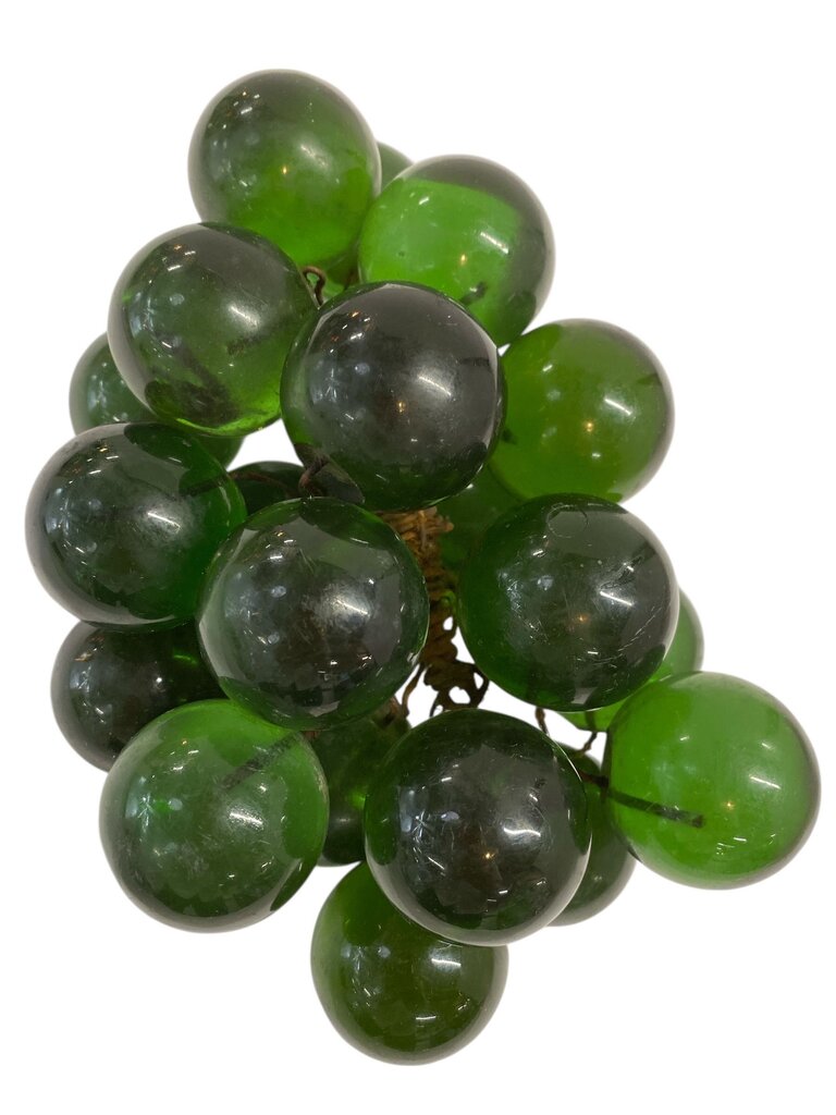 MCM Green Lucite Grape Cluster